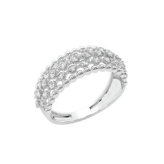 Thea Round Diamond Engagement Ring